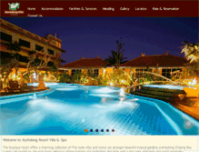 Tablet Screenshot of aochalongvillaandspa.com
